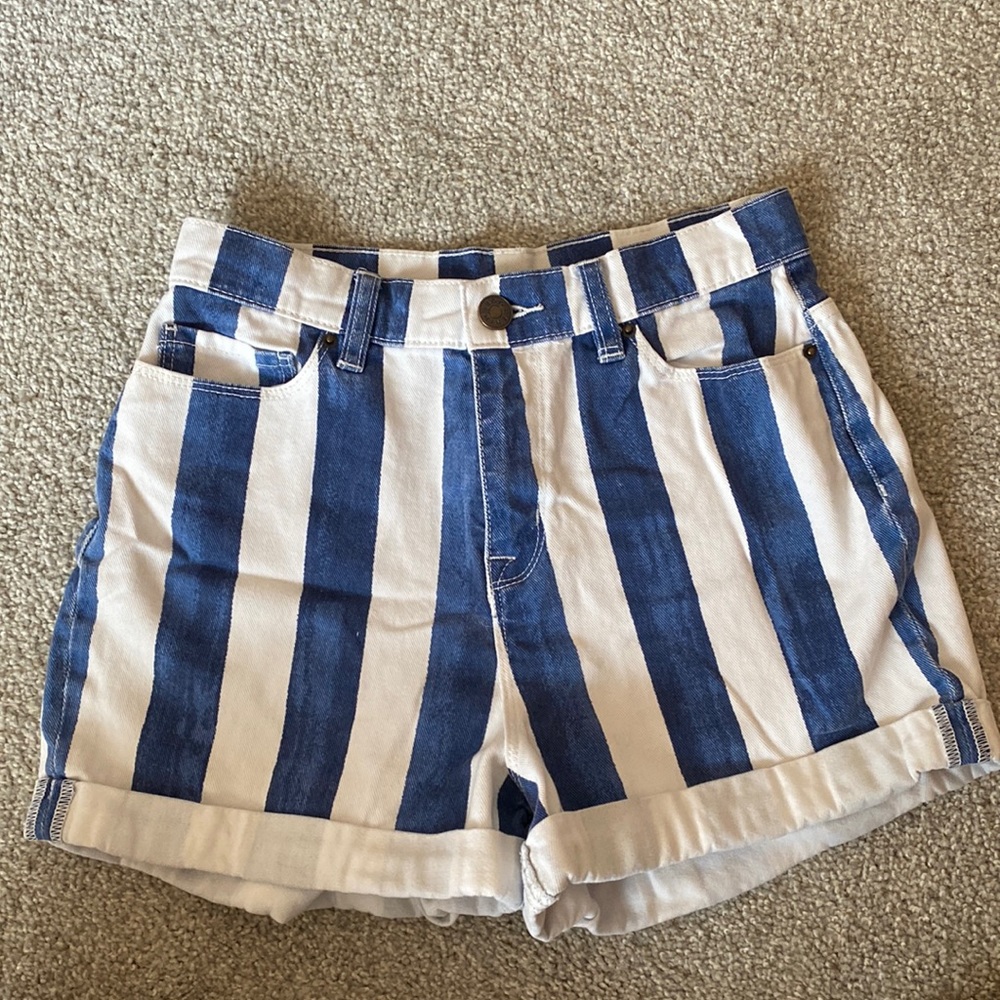 Urban Outfitters BDG High-Rise Striped Mom Jean